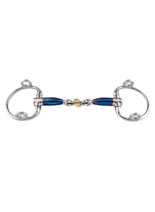 Sweet Iron Eggbutt Gag Brass Ring