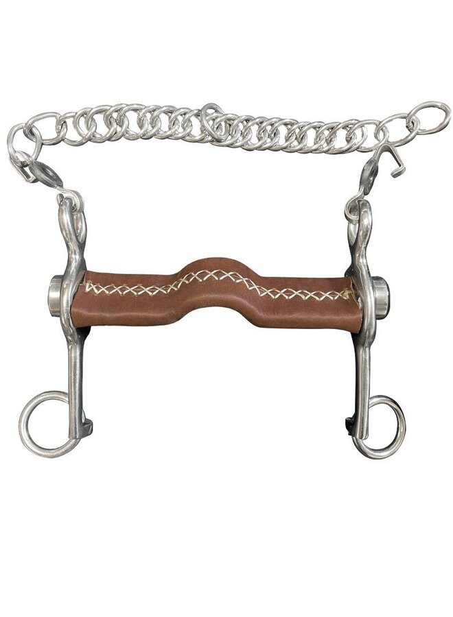 Sam Marsh Baby Pelham Met Leer Bekleed