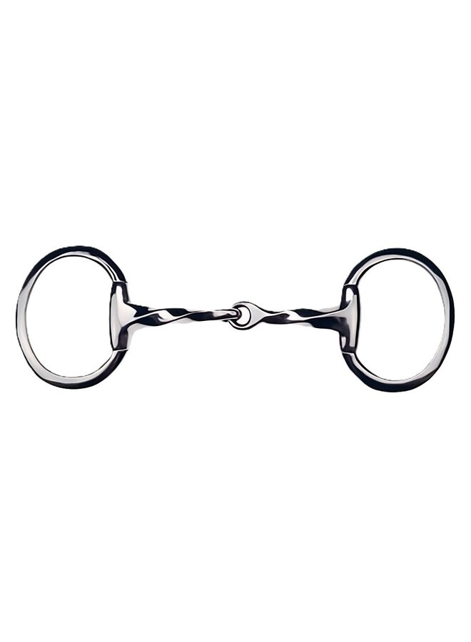 Eggbutt Single Jointed Slow Twist - 14mm