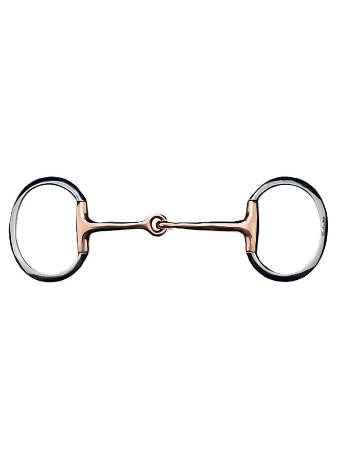 Eggbutt Single Jointed Copper - 16 mm