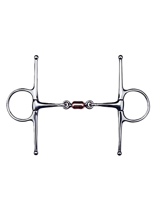 Full Cheek Double Jointed With Copper Roller - 14mm