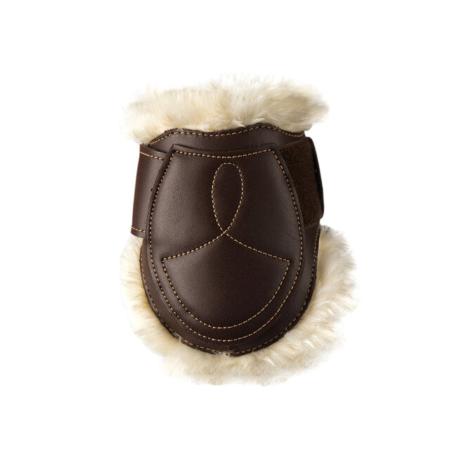 Leather Fetlock Boots With Fur