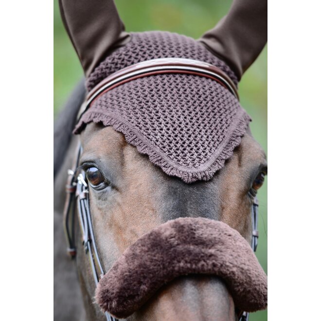 Sheepskin Noseband cover