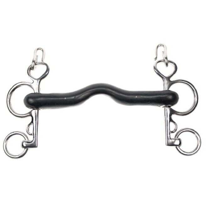 Baby Pelham Rubber Port - 18mm