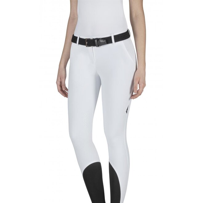 Brendak woman knee grip breeches white