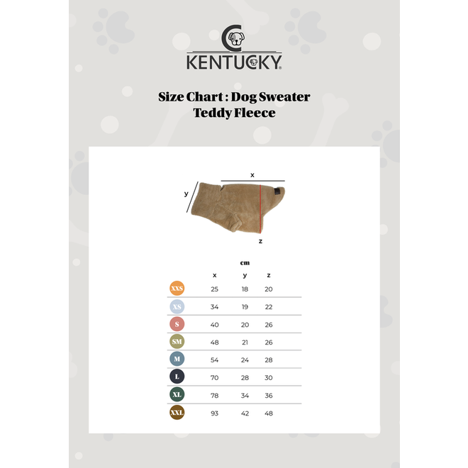 Hundepullover Teddy Fleece