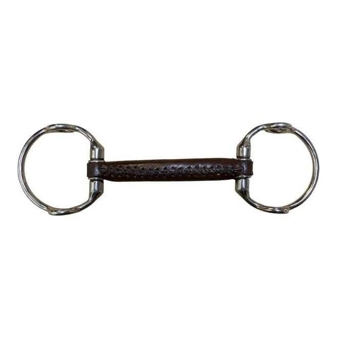 Eggbutt Gag Leather- 18mm
