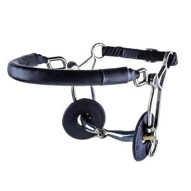 Sweet Iron Hackamore Combi Short Jointed - 16mm