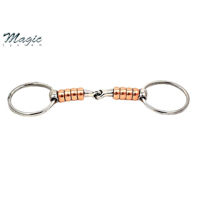 Magic System Loose Ring With Copper Rollers - Cherry Roller