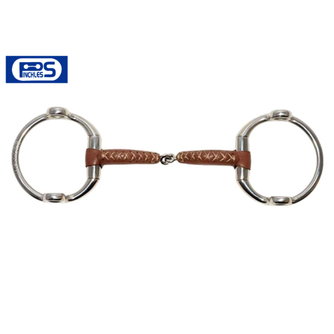 Aufzieh Olivenkopf Pinchless Leder - 17mm