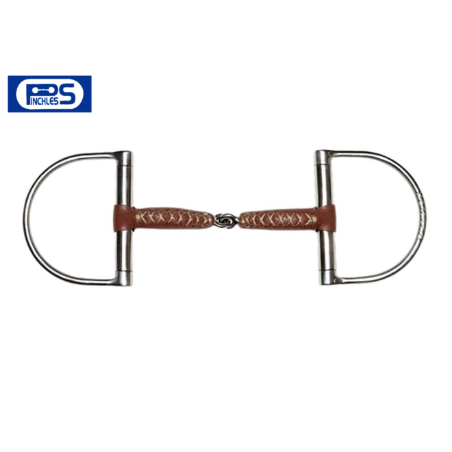 D-Trens "Pinchless" Bekleed Met Leder, 17mm