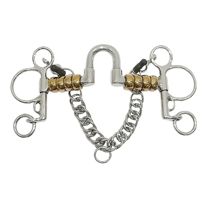 Baby Pelham Correction With Copper Rollers - 21mm