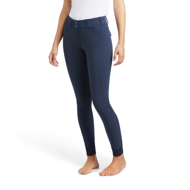 Tri Factor Ladies Knee Grip  Breeches Blue Nights