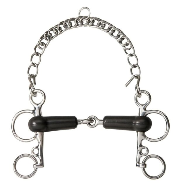 Baby Pelham Rubber Jointed - 21mm