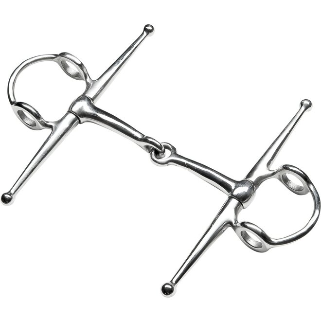 Full Cheek Gag  Single Jointed - 13mm