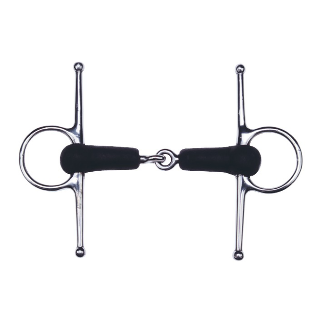 Full Cheek Single Jointed Rubber - 21mm