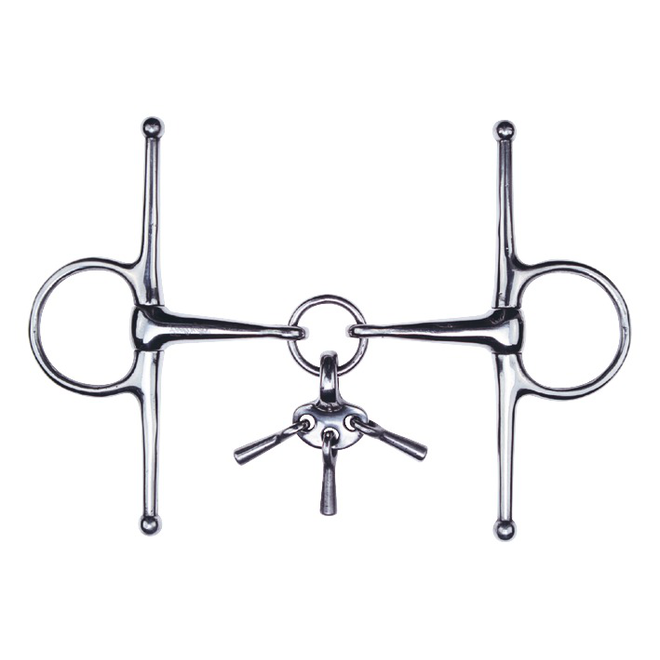 Full Cheek Double Jointed With Toy - 12mm