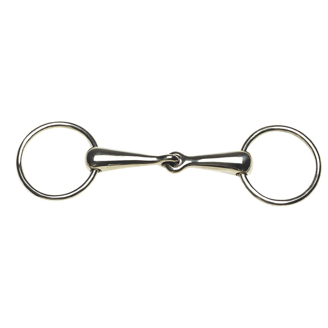 Loose ring argentan jointed