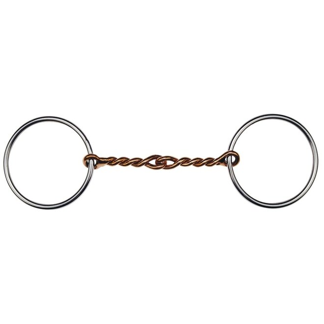 Loose Ring Single Jointed Copper Twisted Wire - 10mm