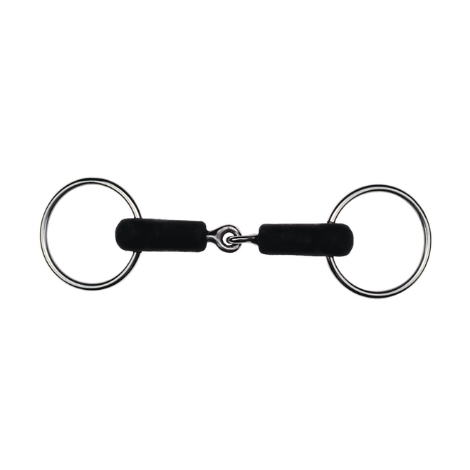 Loose Ring Single Jointed Rubber - 21mm