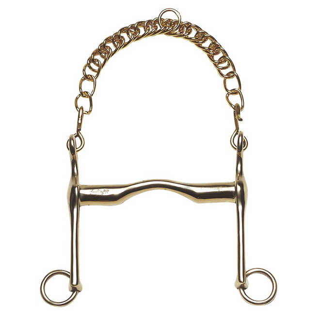 Dressuurstang Cyprium Met Lage Brug - 21mm