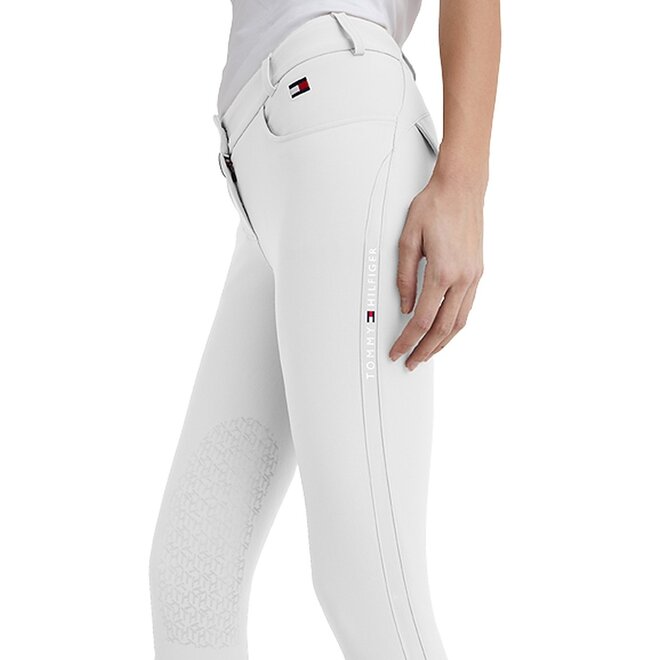 Ladies Knee Grip Breeches Classic TH Optic White