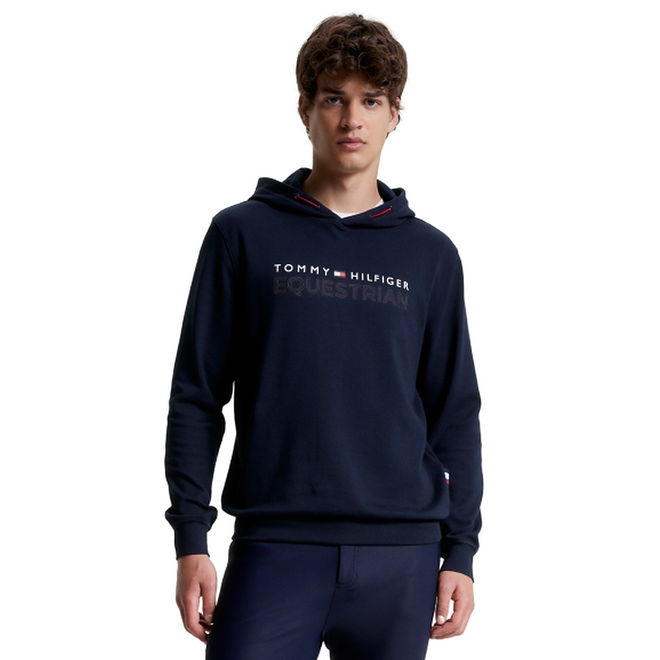 London Logo Fleece Hoodie Men Desert sky