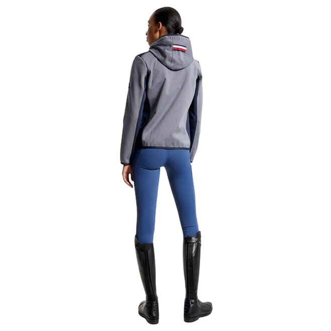 London Softshell Jas Dames Grey Melange