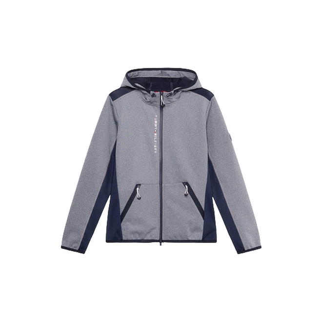 London Softshell Jas Dames Grey Melange