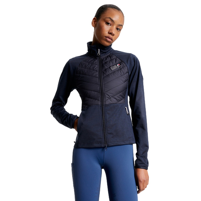 Thermo Hybrid Jacke Damen Desert Sky