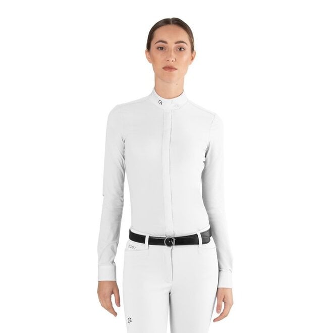 Polo Show Shirt Long Sleeve Women White