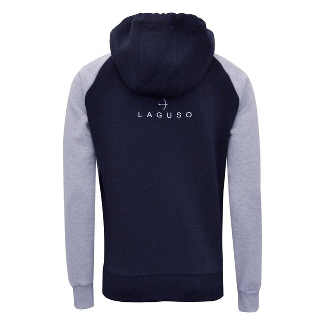 Marvin Herren Sweatjacke Navy - Grau