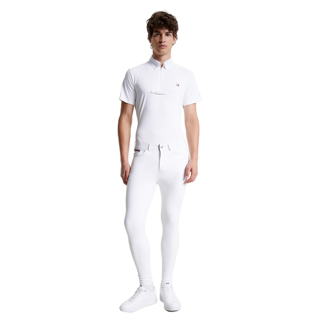 Geneva Knee Grip Breeches Men TH Optic White