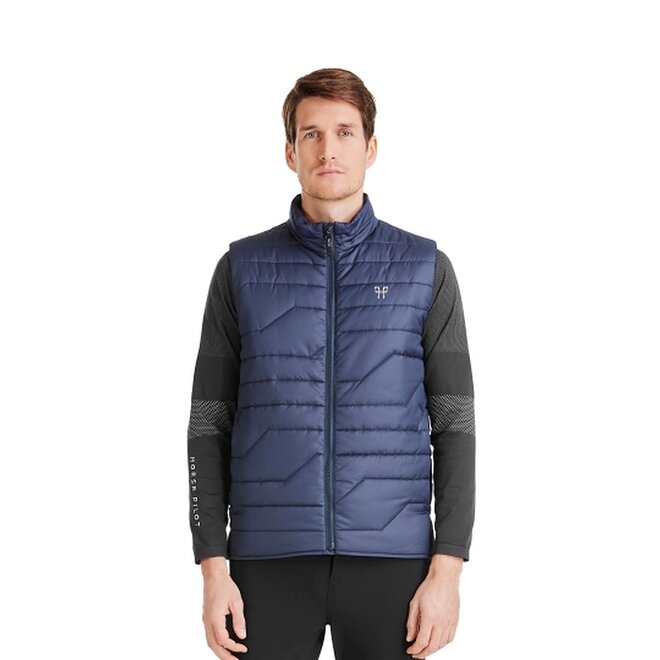 E - Kelvin heated vest men navy