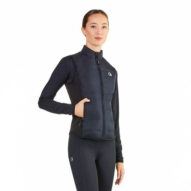 Dea Dames Gewatteerde Bodywarmer Navy