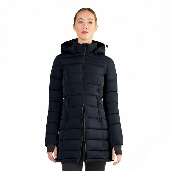 Era Wattierter Damen Parka Navy