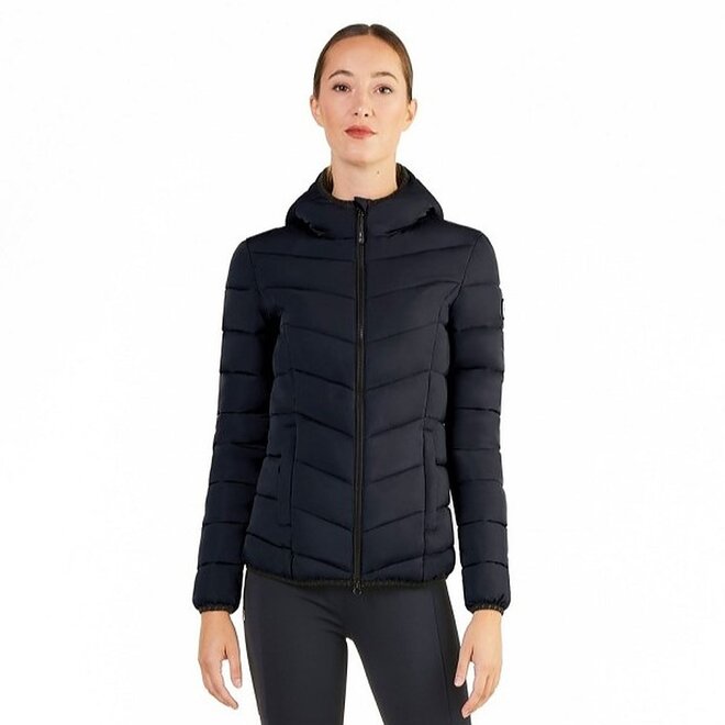 Febe Wattierter Damenjacke Navy