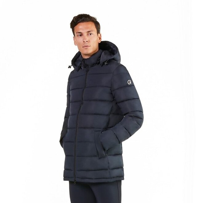 Odina Gewatteerde Heren Parka Navy