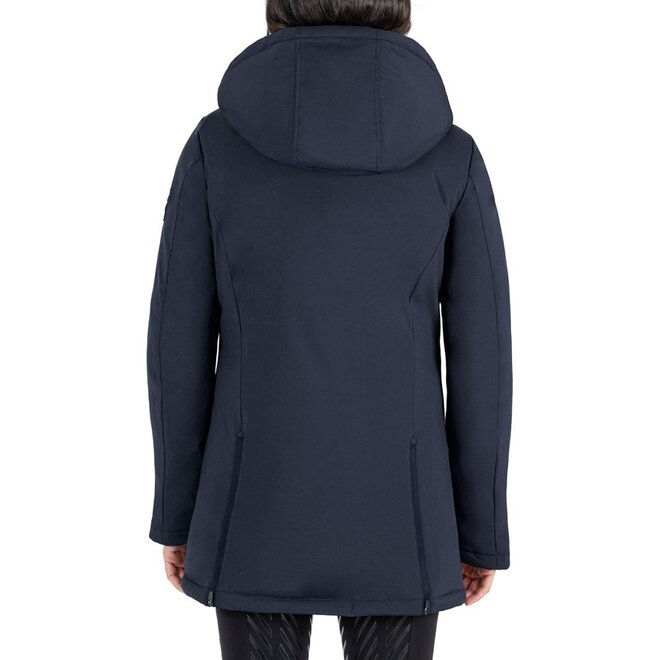 Cadoc Ladies Winter Jacket Ecofur Navy