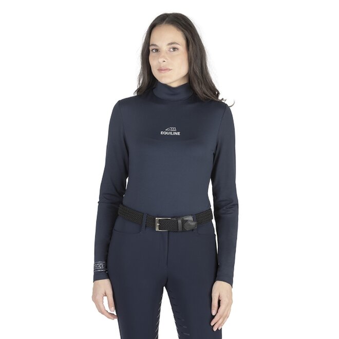 Collec Ladies Second Skin Shirt Navy