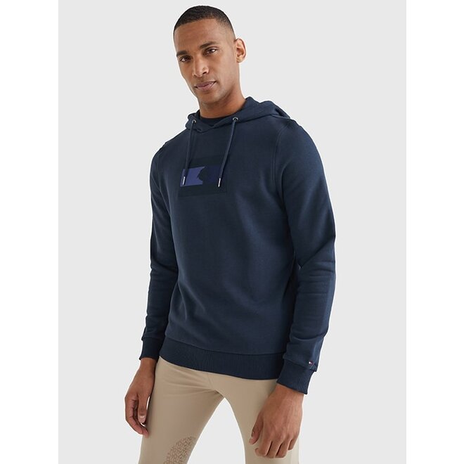 Embroidery Logo Hoodie Heren Desert Sky