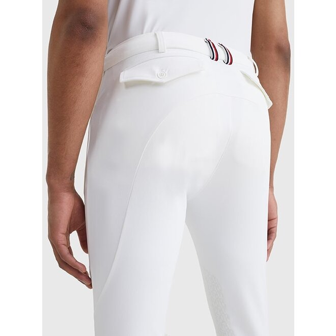 Performance Kniegrip Reithose Herren TH Optic White