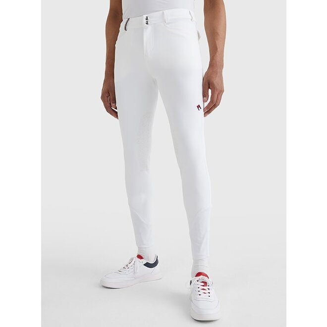 Performance Kniegrip Reithose Herren TH Optic White