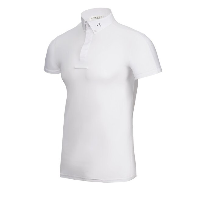 Luca Men's Logo Show Shirt White