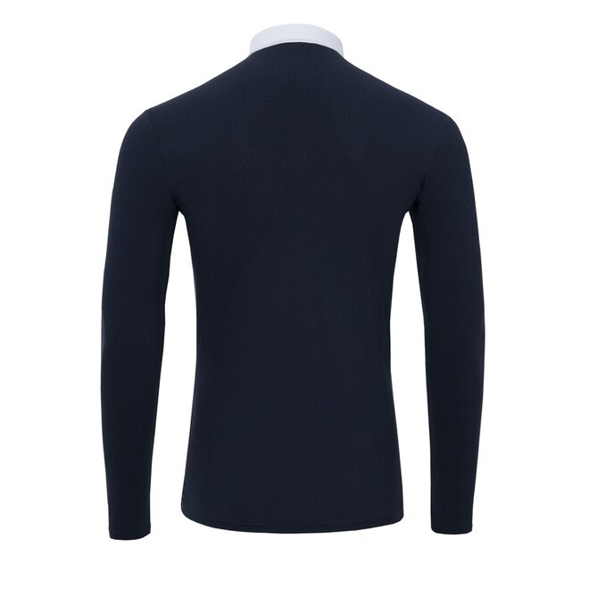 Logan Heren Mesh Wedstrijdshirt Navy