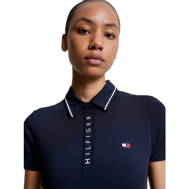 Harlem Polo Shirt Damen Desert Sky