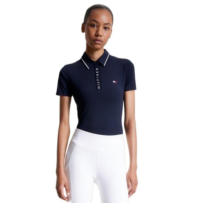 Harlem Polo Shirt Damen Desert Sky