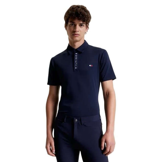 Harlem Polo Shirt Heren Desert Sky