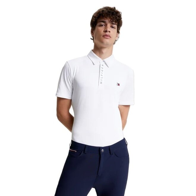 Harlem Polo Shirt Herren TH Optic White