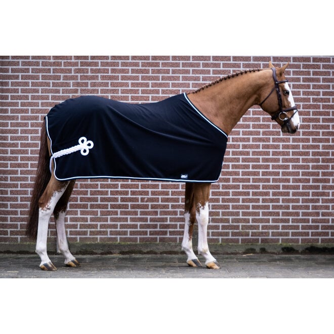 Fleece Rug Nella Black - White - Black